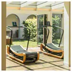 Image shows NOHrD treadmill Sprintbok, oak