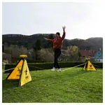 GIBBON Independence Kit Classic, Slackline-Garden-Set, 6-pcs