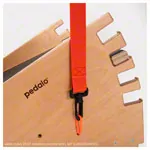 Pedalo Leg Trainer Knee Fit, LxWxH 45x51x28 cm