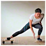 Pedalo leg trainer sprint board