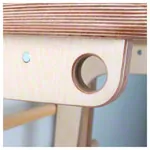Pedalo dip bar for wall bars