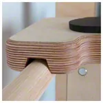 Pedalo dip bar for wall bars