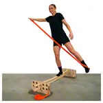 Pedalo balance trainer Challenger Artist, LxWxH 165x40x22 cm