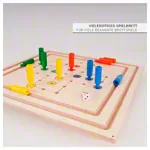 Pedalo large board- game collection, LxWxH 75x75x3 cm