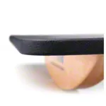 Image shows Seesaw board with non-slip surface, big, 160x60x13 cm, black