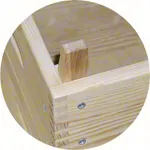 Vaulting boxes, LxWxH 70x50x40 cm, 3-piece.