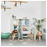 Gonge coordination set nordic, 7 pcs mini top play tops, activity rings