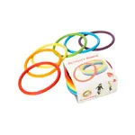 Gonge coordination set, 7 pcs carousel play top + activity rings