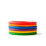 Gonge coordination set, 7 pcs carousel play top + activity rings
