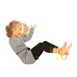 Gonge coordination set, 7 pcs carousel play top + activity rings