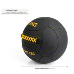 Sport-Tec Wall Ball Robusta, 35 cm, 3 kg, yellow