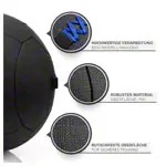 Sport-Tec Wall-Ball-Set Robusta, 3-15 kg, 5 pcs.