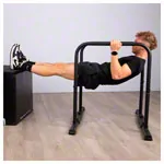 Image shows Sport-Tec dip bars incl. connectors, L x W x H 80 x 50 x 90 cm