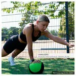 Sport-Tec medicine ball  19 cm, 1 kg, pink