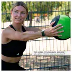 Sport-Tec medicine ball  19 cm, 1 kg, pink