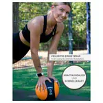 Sport-Tec medicine ball  23 cm, 3 kg, orange