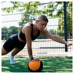 Sport-Tec medicine ball  23 cm, 3 kg, orange