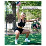 Sport-Tec medicine ball  23 cm, 3 kg, orange