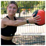 Sport-Tec medicine ball  23 cm, 4 kg, red