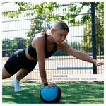 Sport-Tec medicine ball  28 cm, 8 kg, blue