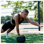 Sport-Tec medicine ball  28 cm, 10 kg, black