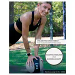 Sport-Tec medicine ball set 11 pcs., 1-10 kg incl. stand
