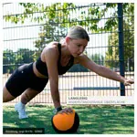 Sport-Tec medicine ball set 11 pcs., 1-10 kg incl. stand