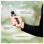 Sport-Tec Hand Trainer, 250 lbs / 114 kg, black