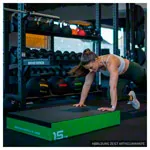 Sport-Tec Jumping Trainer Soft Plyo Box, 45 cm, stackable, red