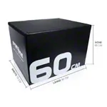 Image shows Sport-Tec Jumping Trainer Soft Plyo Box Set, 4 pcs, stackable, 15-60 cm