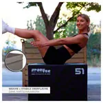 Sport-Tec Jumping Trainer 3-in-1 Soft Plyo Box, 76x61x51 cm
