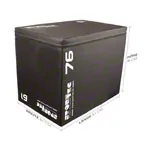 Sport-Tec Jumping Trainer 3-in-1 Soft Plyo Box, 76x61x51 cm