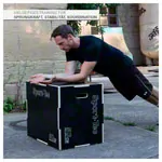 Sport-Tec jumping trainer 3-in-1 Plyo Box made of wood, 75x60x50 cm