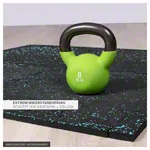 Sport-Tec floor protection mat 1 m, 4 mats  50x50 cm + 8 edge pieces