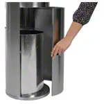 Sport-Tec disinfection wipes dispenser, stainless steel incl. 400 wipes