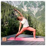 AIREX Pilates and Yoga mat ECO Grip, LxWxH 180x61x0,4 cm