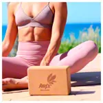 AIREX yoga block ECO made of cork, 22,5x15x7,4 cm