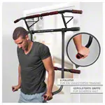 Sport-Tec door rack chin-up bar foldable incl. dip station