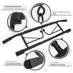 Sport-Tec door rack chin-up bar foldable incl. dip station