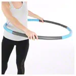 Image shows Sport-Tec Hula Hoop,  100 cm, 1,5 kg, incl. tape measure
