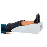 Leg and vein support cushion inflatable LxWxH 70x50x19/7cm, white, incl. pump