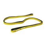 Sport-Tec Powerband made of latex, 104x1,3 cm, extra light, yellow