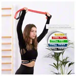 Sport-Tec Powerband made of latex, 104x2,2 cm, light, red