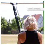 Sport-Tec Powerband made of latex, 104x4,4 cm, extra strong, black