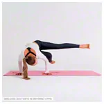 AIREX Exercise mat Heartbeat, LxWxH 180x61x0,4 cm