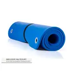 Image shows Sport-Tec Gymnastics Mat incl. lugs, LxWxH 200x85x1,5 cm