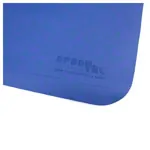 Image shows Pilates and yoga mat, LxWxH 140x60x0.6 cm, blue