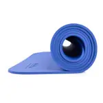 Image shows Pilates and yoga mat incl. eyelets, LxWxH 140x60x0.6 cm, blue