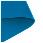 Pilates and yoga mat, LxWxH 180x60x0.6 cm, blue