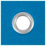 Pilates and yoga mat incl. eyelets, LxWxH 180x60x0.6 cm, blue